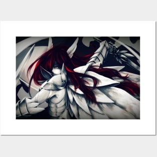 Powerful Mage Erza Posters and Art